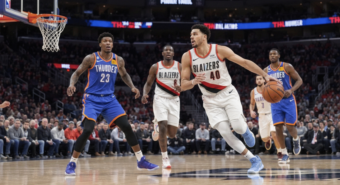 Trail Blazers vs Thunder